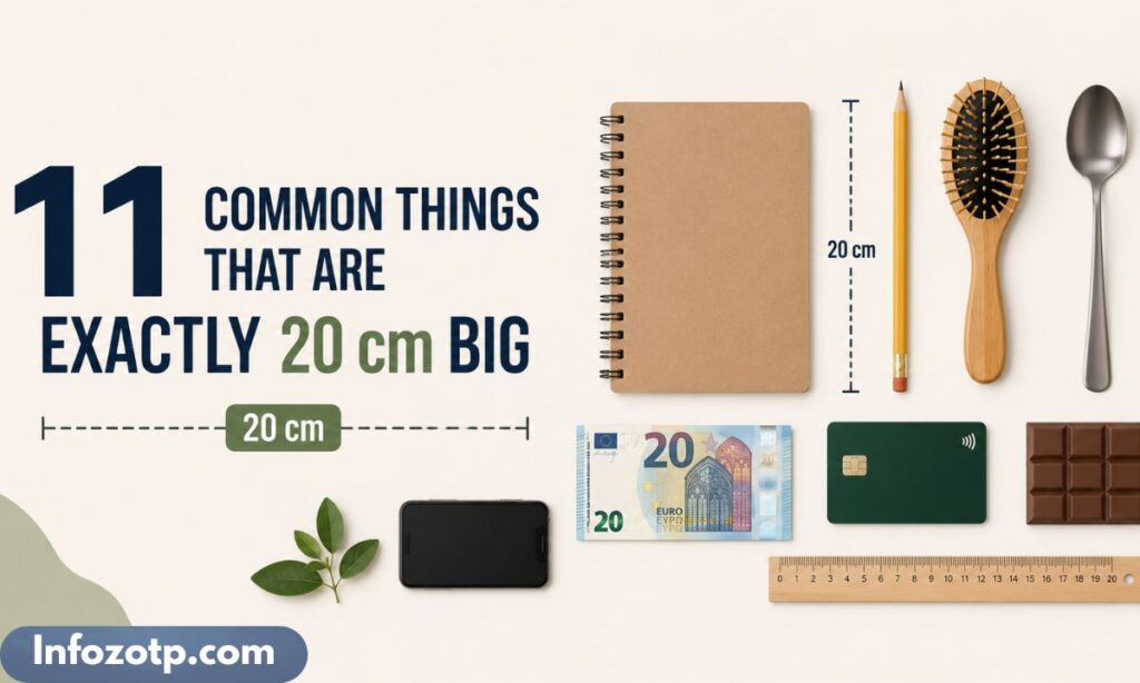 11 Common Things That Are Exactly 20 cm Big