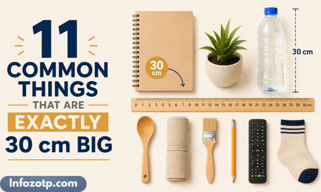 11 Common Things That Are Exactly 30 cm Big