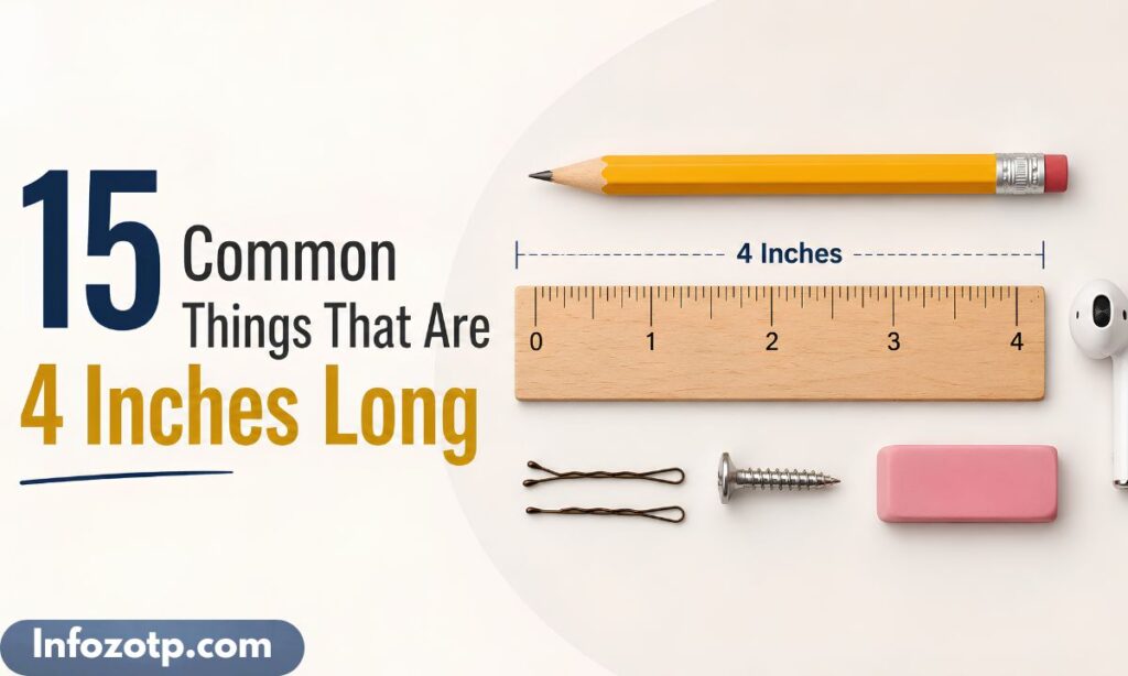 15 Common Things That Are Exactly 4 Inches Long
