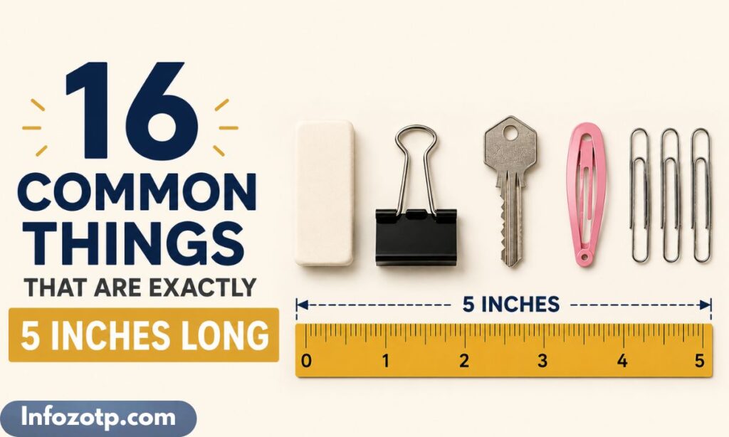 16 Common Things That Are Exactly 5 Inches Long