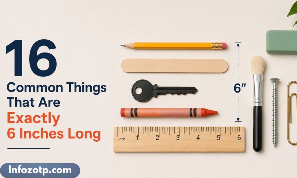 16 Common Things That Are Exactly 6 Inches Long