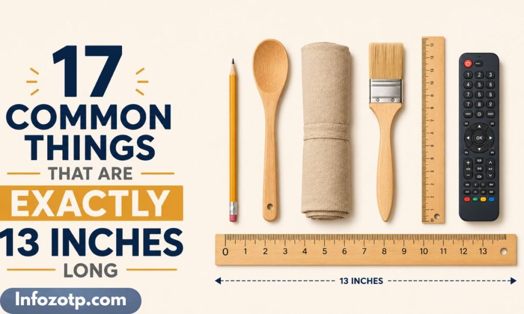 17 Common Things That Are Exactly 13 Inches Long