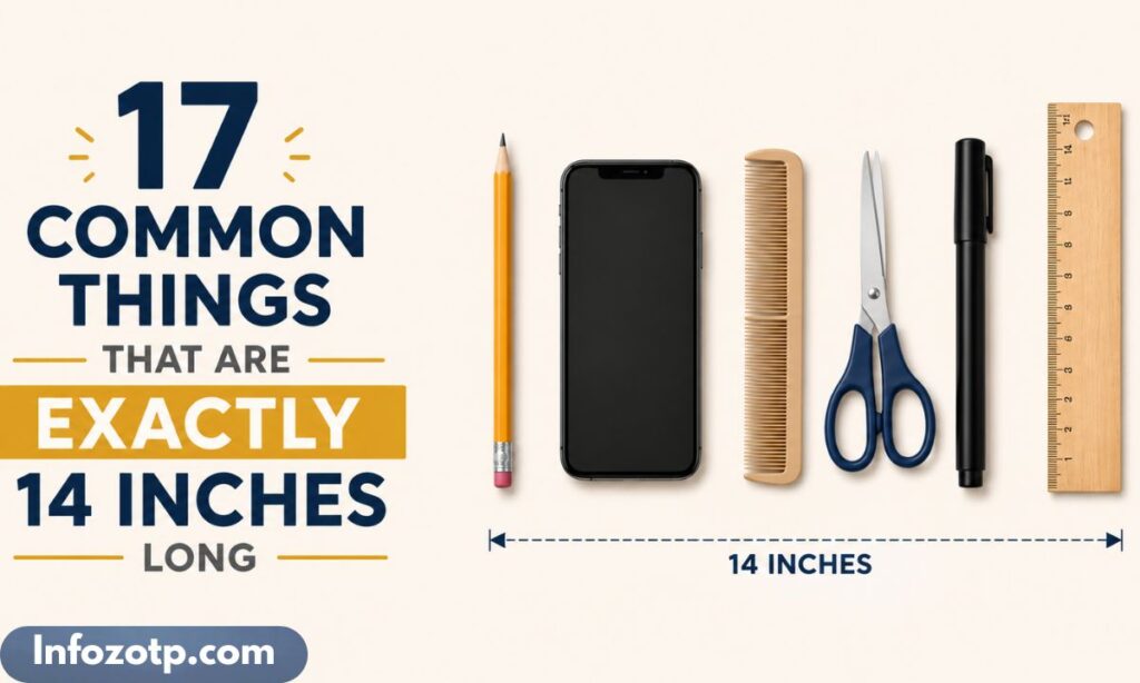 17 Common Things That Are Exactly 14 Inches Long