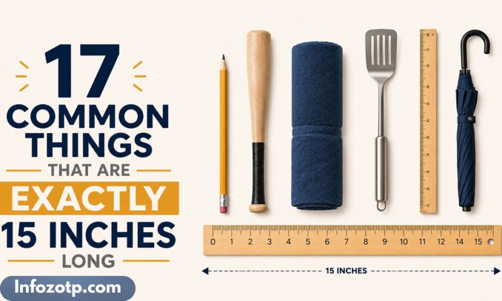17 Common Things That Are Exactly 15 Inches Long