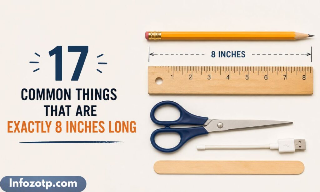 17 Common Things That Are Exactly 8 Inches Long