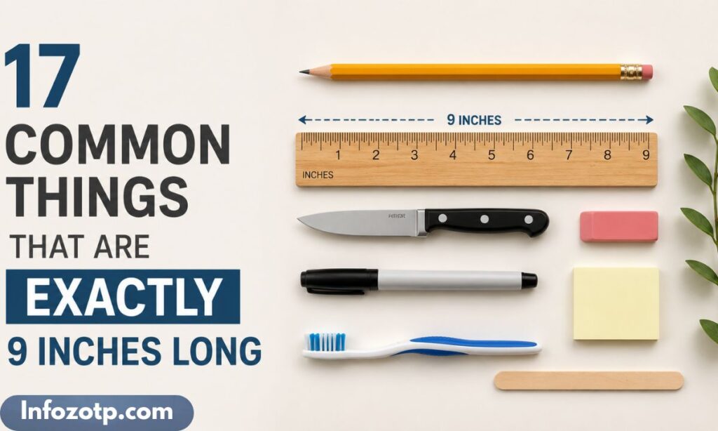 17 Common Things That Are Exactly 9 Inches Long
