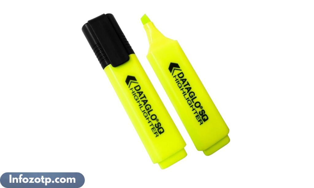 A Highlighter Cap + Tip Portion