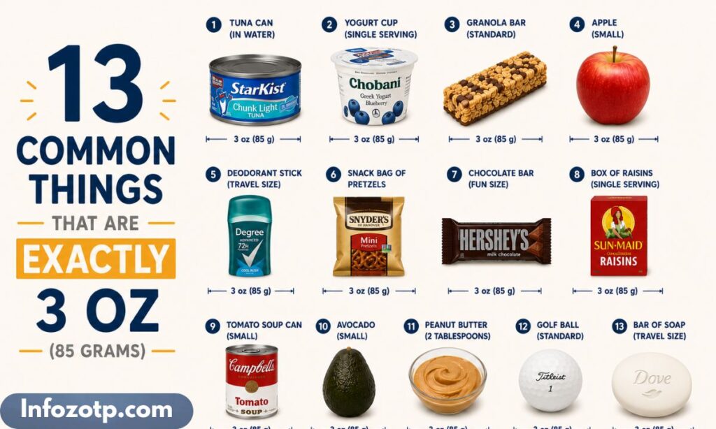 13 Common Things That Are Exactly 3 Oz