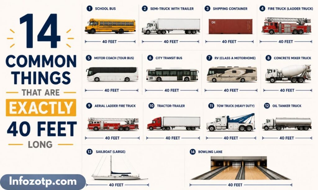 14 Common Things That Are Exactly 40 Feet Long
