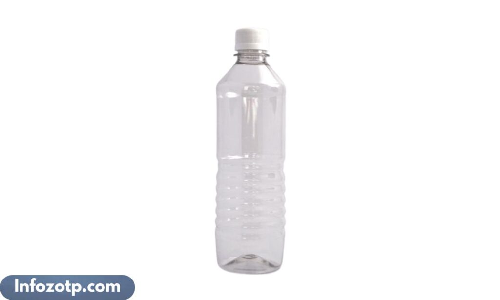 A Travel Size Toiletry Bottle