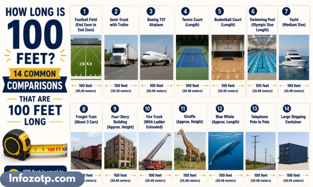 How Long Is 100 Feet 14 Common Comparisons That Are 100 Feet Long