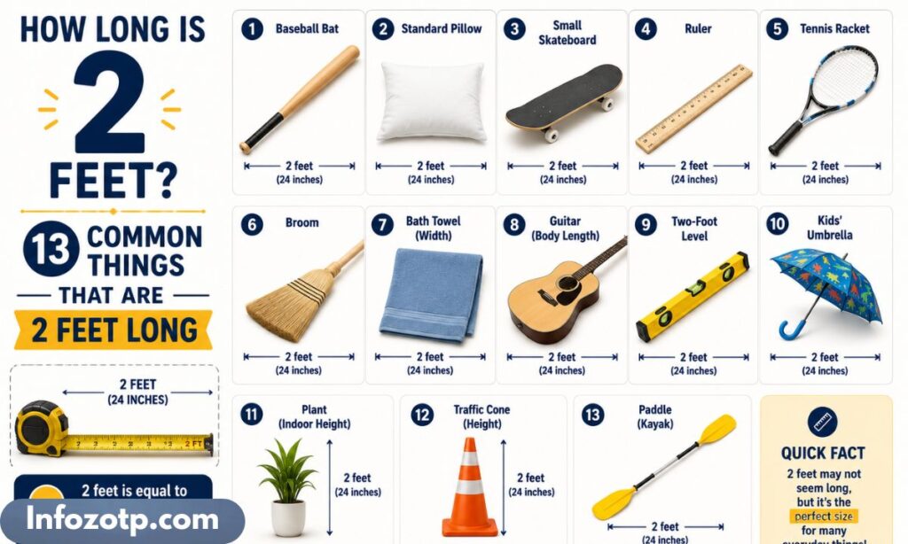 How Long Is 2 Feet 13 Common Things That Are 2 Feet Long