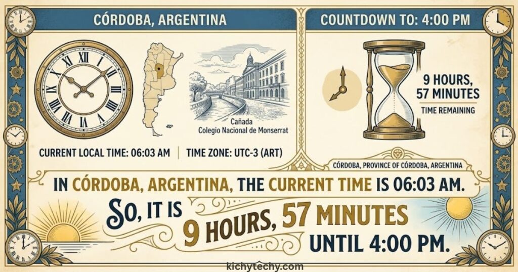 How Long Until 4:00 PM? The Simple Way to Calculate It (With Examples)
