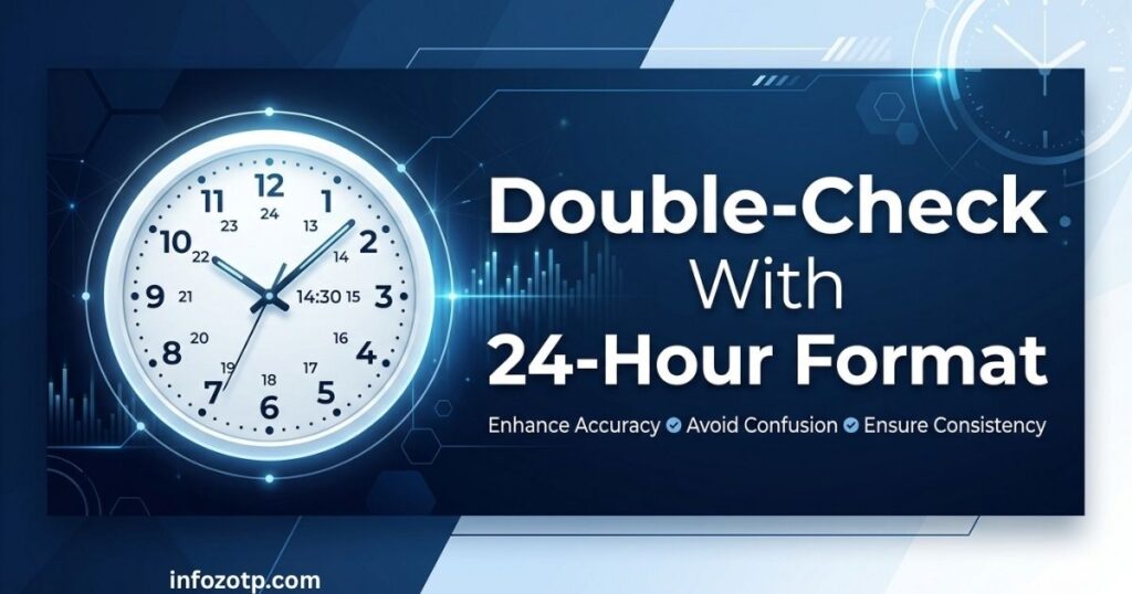 Double-Check With 24-Hour Format (Optional But Safer)