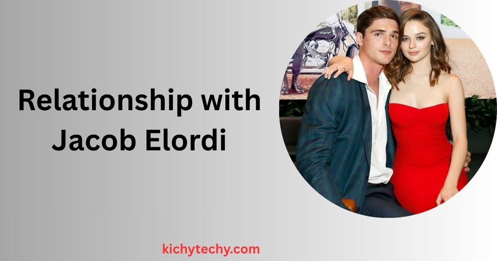 Relationship with Jacob Elordi